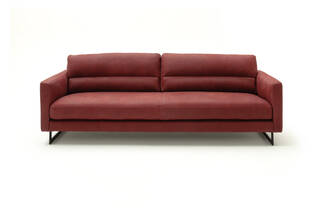 contur sofa cuneo 100 2 sitzer leder rot freisteller 05 small | Homepoet