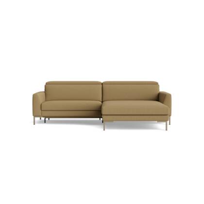 1,75-Sitzer, Longchair rechts, Relaxfunktion (motorisch), Kopfteil verstellbar (manuell)