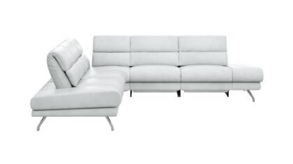 2-Sitzer, Ecke rechts, Kopfteil/Sitztiefe verstellbar (manuell), Relaxfunktion (motorisch)