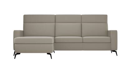 Longchair links, 2-Sitzer, Sitzvorzug (motorisch)