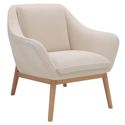 Sessel Karasu - Posh, Stoff, Creme na Sessel Karasu creme masterbild 149400 small | Homepoet