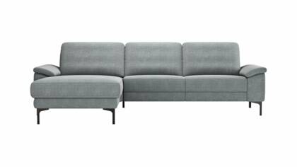 Longchair links, 2,5-Sitzer, Relaxfunktion, Sitzvorzug (motorisch)