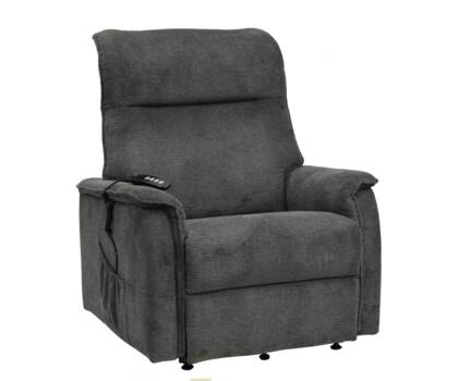 TV Sessel 100878 MIKLAS Grau Schwarz Masterbild small | Homepoet