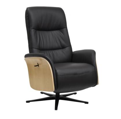 TV Sessel 100876 MARCES Schoko Schwarz Masterbild small | Homepoet