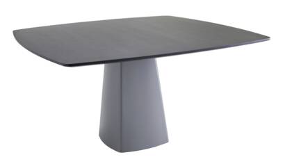 Esstisch Cono - LB ca. 140x140 cm, Eiche massiv, Schwarz co 25 cono tisch quadratisch eiche schwarz fs 01 001 small | Homepoet