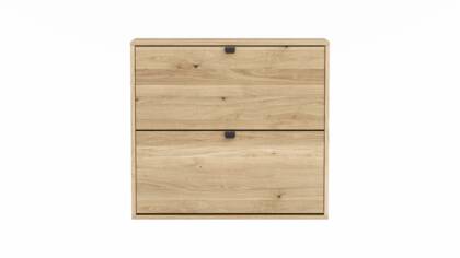 Schuhschrank Williston - Korpus Wildeiche bianco / Front sandgestrahlt na Schuhschrank Williston masterbild Wildeiche bianco ge  lt sandgestrahlt 141476 small | Homepoet