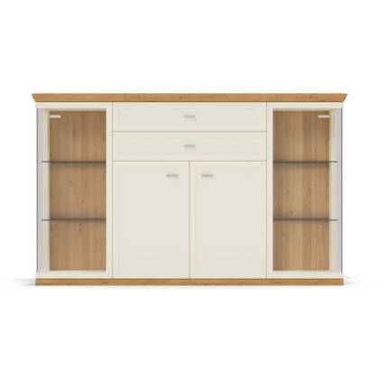 gc 26 highboard monda hellbeige eiche furniert ma small | Homepoet