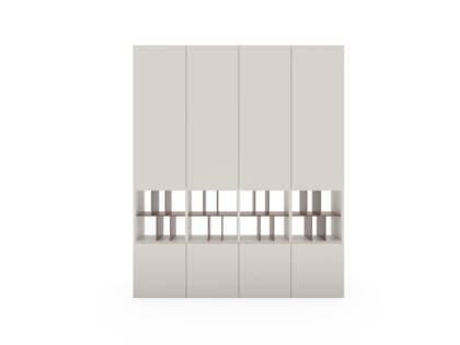 Wohnwand 3900 - B ca. 213 cm, Lack matt, Weiß co 3900 wand c80 weiss freisteller 02 small | Homepoet