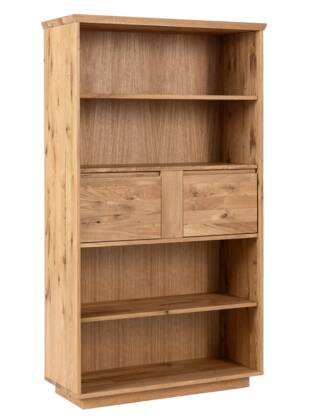 Regal Oreia - mit Schubkastenset, Wildeiche massiv, natur geölt 003.5 na 26 regal oreia wildeiche natur fs 01 small | Homepoet