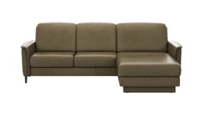 2,5-Sitzer, Longchair rechts, Kopfteil verstellbar (manuell)