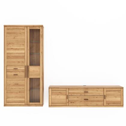 Wohnwand Faro 6.0 -  Wildeiche massiv, geölt gc wohnwand faro 6 0 wildeiche masterbild 142048 small | Homepoet