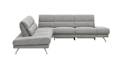 2-Sitzer, Ecke rechts, Kopfteil/Sitztiefe verstellbar (manuell), Relaxfunktion (motorisch)