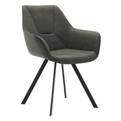 Armlehnstuhl Wesley - Stoff, Anthrazit na Armlehnstuhl Wesley anthrazit masterbild 145410 small | Homepoet