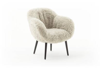 Sessel Sevano - Kunstfell, natur 2842 24 grob small | Homepoet