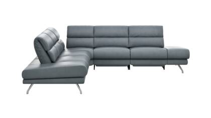 2-Sitzer, Ecke rechts, Kopfteil/Sitztiefe verstellbar (manuell), Relaxfunktion (motorisch)