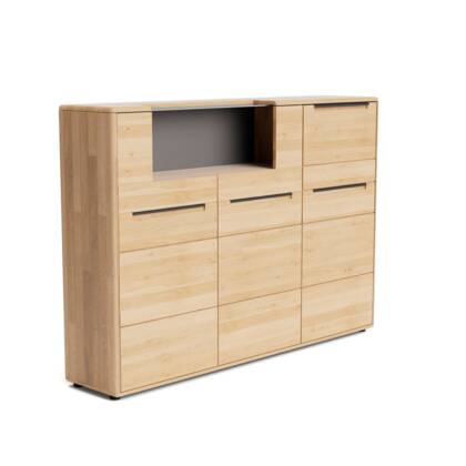 gf 26 highboard calpe eiche massiv ma small | Homepoet
