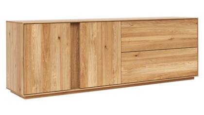 Mediaboard Saratoga - Wildeiche massiv, natur geölt na Lowboard Saratoga masterbild 202937 small | Homepoet