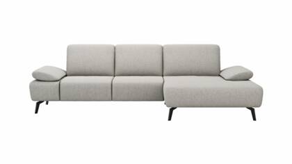 2,5-Sitzer, Longchair rechts, Armlehne/Sitztiefe verstellbar (manuell)