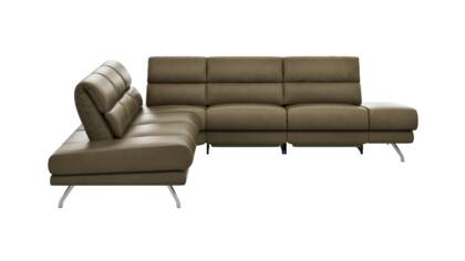2-Sitzer, Ecke rechts, Kopfteil/Sitztiefe verstellbar (manuell), Relaxfunktion (motorisch)