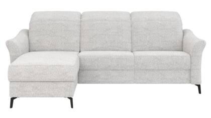 Ecksofa Canterbury - Longchair links mit 2,5-Sitzer, Stoff, Offwhite la Polsterecke Canterbury offwhite masterbild 3026120 small | Homepoet