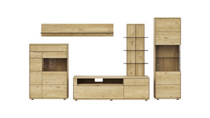 Wohnwand Amora - Wildeiche massiv bianco gc Wohnkombination Amora masterbild 108722 small | Homepoet