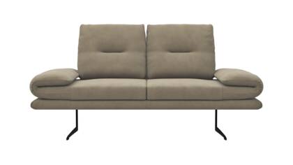 Sofa Lucero - 2-Sitzer, Leder, Taupe  Global Select Sofa Lucero masterbild 135908 small | Homepoet