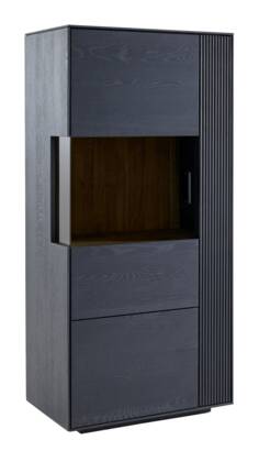 Vitrine Estana - Eiche massiv, Anthrazit gs 25 Vitrine estana eiche anthrazit ma 02 001 small | Homepoet