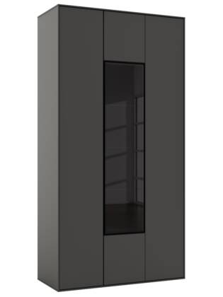 Vitrine Medio - Melamin, Schiefergrau gf Vitrine Medio schiefergrau masterbild 144730 small | Homepoet