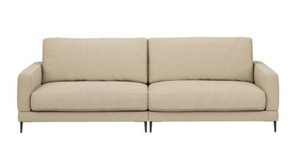 Sofa Janne - 3-Sitzer, Stoff, Sand rf Polstergarnitur Janne taupe masterbild 203153 small | Homepoet