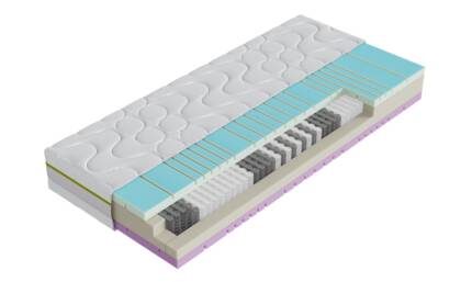 Tonnentaschenfederkernmatratze Natura Alpin Aqua Cool TFK-PM - 180x200cm, H2 medium na alpin luxe matratze NaturaAlpinCoolTF H2 masterbild small | Homepoet