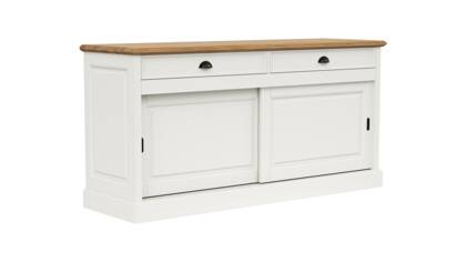 Anrichte Louisiana - teilmassiv, Weiß la Anrichte Louisiana masterbild 119449 small | Homepoet