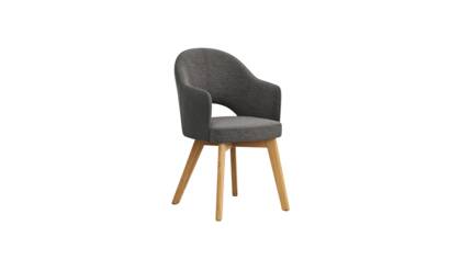 Armlehnstuhl 5000 - Stoff, Anthrazit und Microfaser, Dunkelgrau gc 5000 Armlehnenstuhl dunkelgrau masterbild 122915 small | Homepoet