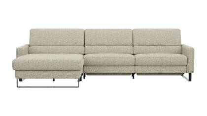 Longchair links, 3-Sitzer, Relaxfunktion (motorisch)