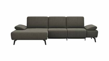 Longchair links, 2,5-Sitzer, Armlehne verstellbar (manuell)
