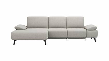 Longchair links, 2,5-Sitzer, Armlehne verstellbar (manuell)