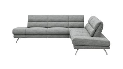 Ecke links, 2-Sitzer, Armlehne/Sitztiefe verstellbar (manuell)