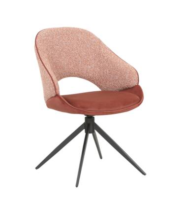 Stuhl 100871 MERIEM Rost Schwarz Masterbild small | Homepoet