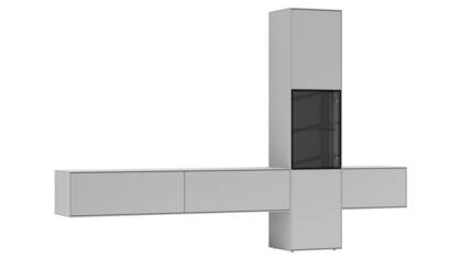 Wohnwand Medio - Lack, Weiß gf Wohnwand Medio polarweiss masterbild 144734 small | Homepoet