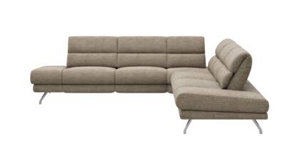 Ecke links, 2-Sitzer, Armlehne/Sitztiefe verstellbar (manuell)