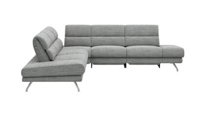 2-Sitzer, Ecke rechts, Kopfteil/Sitztiefe verstellbar (manuell), Relaxfunktion (motorisch)