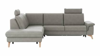 Ecke links, 2,5-Sitzer, Schlaffunktion, Armlehne verstellbar (manuell)