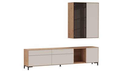 Wohnwand Medio - Melamin, Sand gf Wohnwand Medio sand masterbild 144737 small | Homepoet