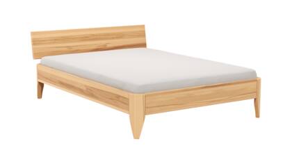 Bettgestell 1660 - Liegefläche ca. 140x200 cm, Kernbuche massiv, geölt na Bett 1660 masterbild 129660 small | Homepoet