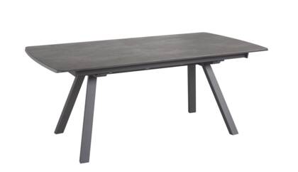 Esstisch Sedana - ausziehbar, LB ca. 200x100cm, Keramik, Schiefergrau gs 25 esstisch sedana lava ma 01 001 small | Homepoet