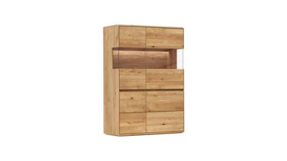 Highboard Hillsboro - inkl. Beleuchtung, Wildeiche natur, geölt na Highboard Hillsboro masterbild 117738 small | Homepoet