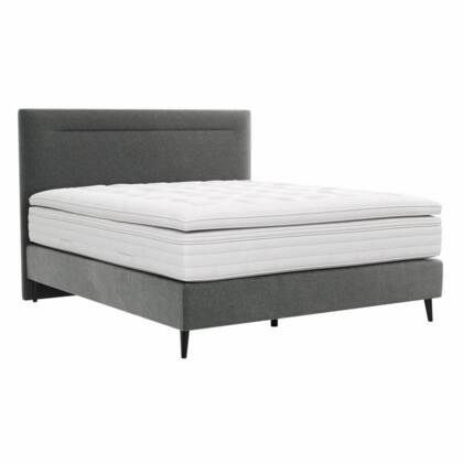 Boxspringbett Navelli 1 - Liegefläche ca. 180x200 cm, Stoff, Grau co Polsterbett Navelli 1 Baptiste Gris grau masterbild 2027724 201863 small | Homepoet
