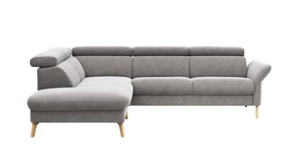 Ecke links, 2,5-Sitzer, Kopfteil verstellbar (manuell)