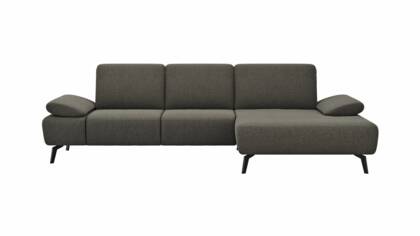 2,5-Sitzer, Longchair rechts, Armlehne/Sitztiefe verstellbar (manuell)