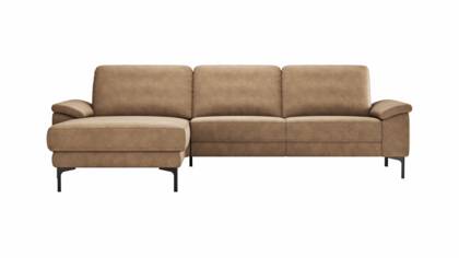 Longchair links, 2,5-Sitzer, Relaxfunktion, Sitzvorzug (motorisch)