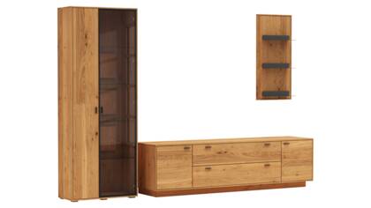 Wohnwand Fibra - Asteiche teilmassiv, natur, geölt gf Wohnwand Fibra masterbild 146128 small | Homepoet